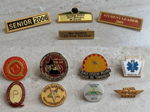 Name Bars and Lapel Badges